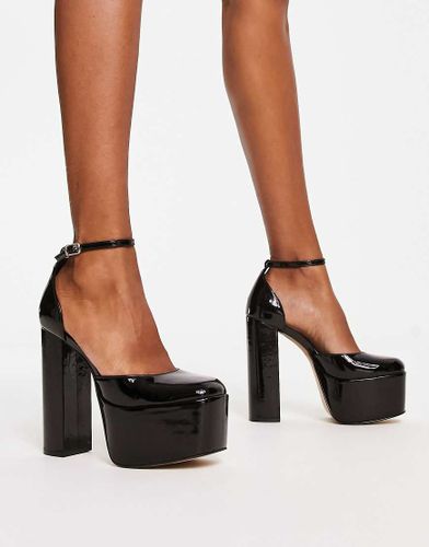 Craybaen - Scarpe nere in vernice con plateau - ALDO - Modalova