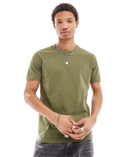 Ossage - T-shirt slim verde - AllSaints - Modalova