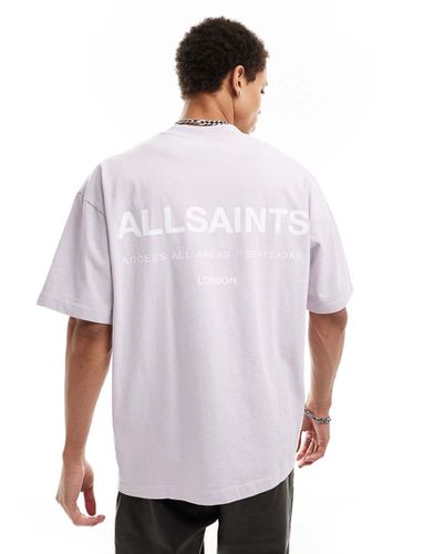 Access Underground - T-shirt oversize lilla - AllSaints - Modalova