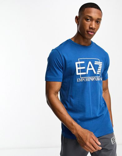 Armani - Visibility - T-shirt con logo grande - EA7 - Modalova