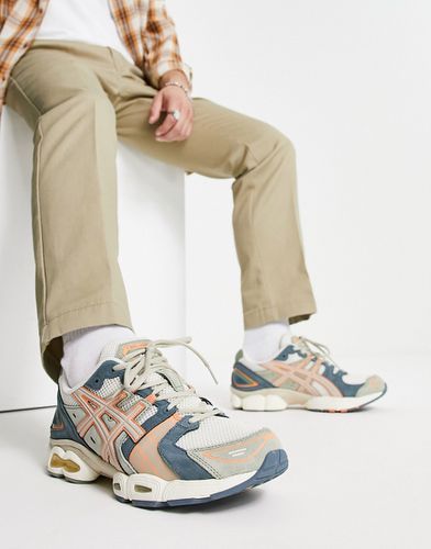 Gel-Nimbus 9 - Sneakers unisex bianche, rosa e blu - Asics - Modalova