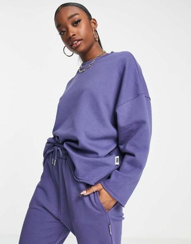 Felpa oversize anni '90 con bordi grezzi - ASOS - Modalova