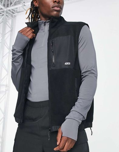 ASOS 4505 - Gilet in pile-Nero - ASOS - Modalova