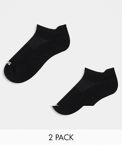 Icon - Confezione da 3 paia di calzini sportivi antibatterici neri - ASOS - Modalova