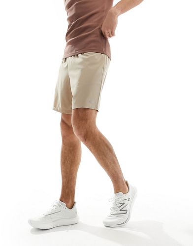 Icon - Pantaloncini da allenamento da 18 cm quick dry color sabbia - ASOS - Modalova