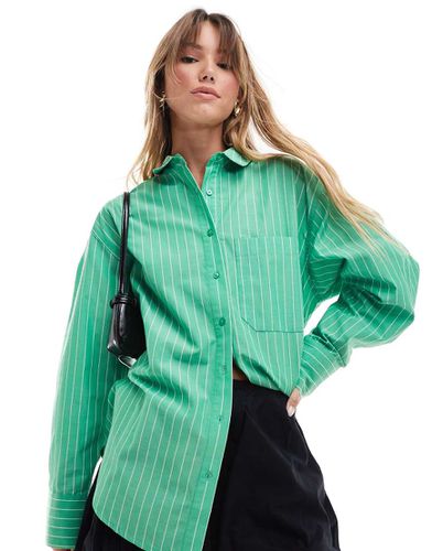 Camicia oversize a righe - ASOS DESIGN - Modalova