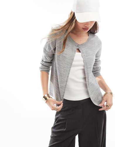 Cardigan con bottone - ASOS DESIGN - Modalova