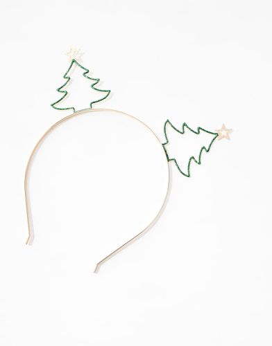 Cerchietto con alberi di Natale - ASOS DESIGN - Modalova