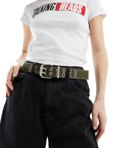 Cintura da jeans per vita e fianchi kaki in tessuto - ASOS DESIGN - Modalova