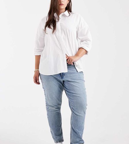 ASOS DESIGN Curve - Jean slim confortable - moyen - Asos Curve - Modalova