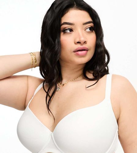 ASOS DESIGN Curve - Reggiseno T-shirt in microfibra preformato - ASOS Curve - Modalova