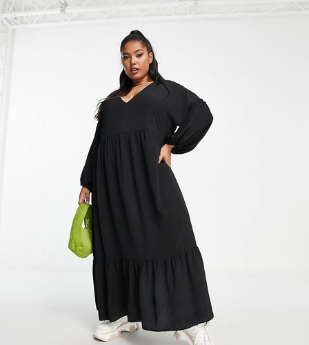 ASOS DESIGN Curve - Vestito grembiule midi casual - ASOS Curve - Modalova