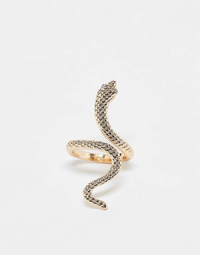 Anello a serpente color - ASOS DESIGN - Modalova