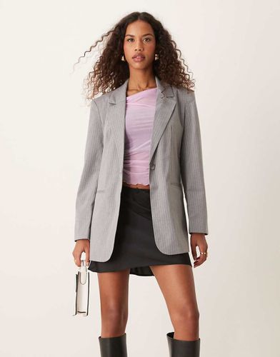 Blazer monopetto a righe - ASOS DESIGN - Modalova