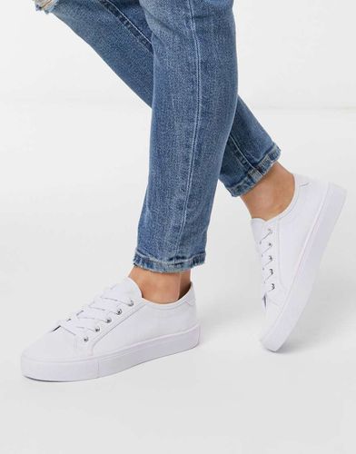 Dizzy - Sneakers stringate bianche - ASOS DESIGN - Modalova