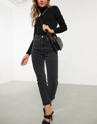 Farleigh - Mom jeans vita alta slim slavato - ASOS DESIGN - Modalova