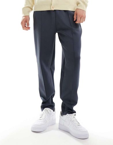 Joggers affusolati antracite in tessuto scuba - ASOS DESIGN - Modalova