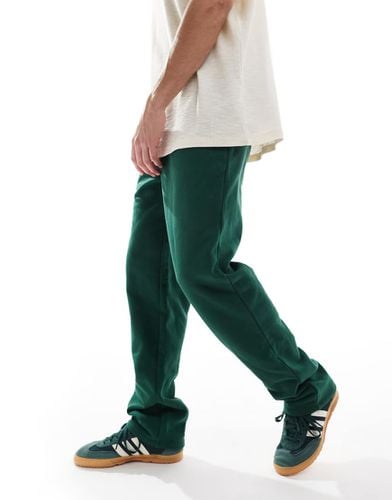 Joggers premium oversize in tessuto pesante da 400 gsm color scuro - ASOS DESIGN - Modalova