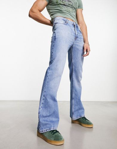 Jeans a zampa lavaggio medio vintage - ASOS DESIGN - Modalova
