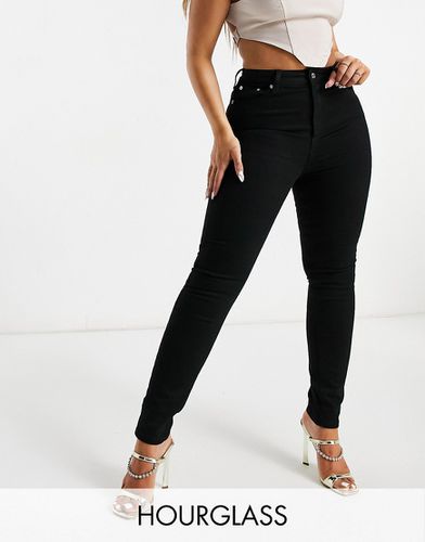 Jeans skinny modellanti push-up a vita alta, colore pulito - ASOS DESIGN - Modalova