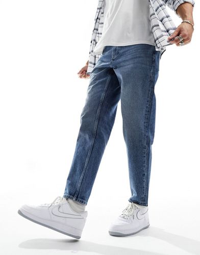 Jeans rigidi classici lavaggio medio - ASOS DESIGN - Modalova