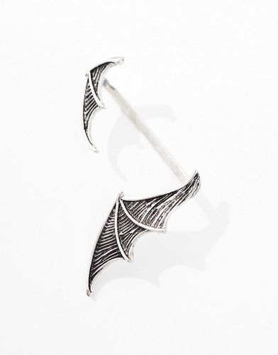 Orecchino ear cuff a forma di ali di pipistrello color brunito - ASOS DESIGN - Modalova