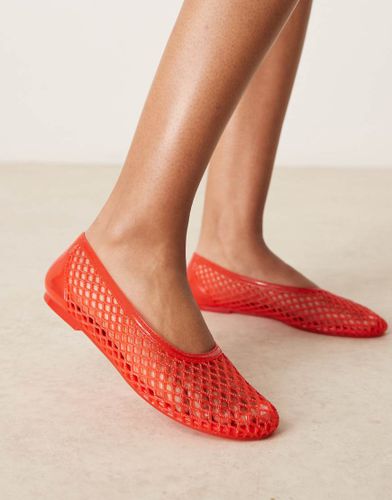 Lattitude - Ballerines tressées en plastique - Asos Design - Modalova