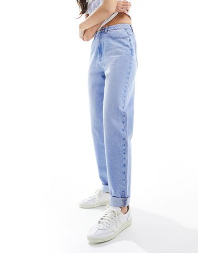 Mom jeans comodi medio acceso - ASOS DESIGN - Modalova