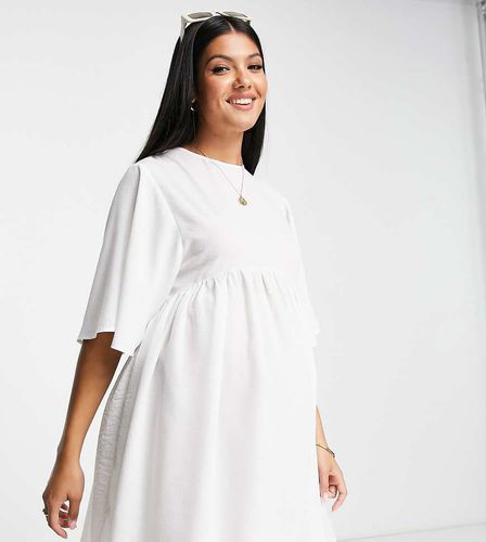 ASOS DESIGN Maternity - Vestito grembiule con maniche a kimono - ASOS Maternity - Modalova