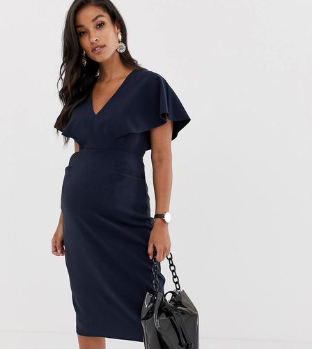 ASOS DESIGN Maternity - Vestito midi con maniche a pipistrello - ASOS Maternity - Modalova