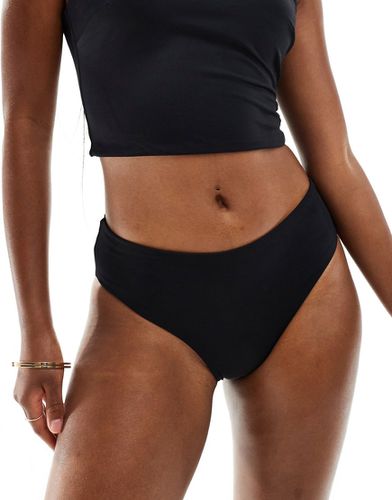 Maya - Slip bikini stile brasiliano a vita medio-alta - ASOS DESIGN - Modalova