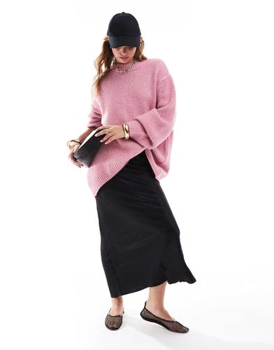 Maglione girocollo oversize - ASOS DESIGN - Modalova