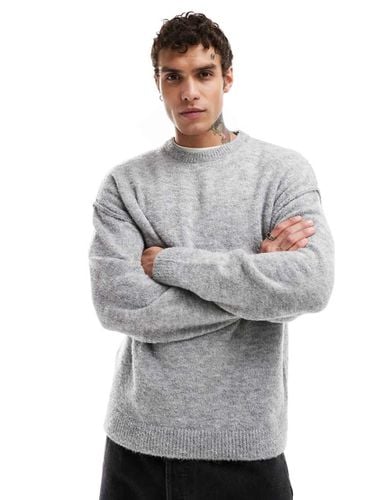 Maglione leggero comodo chiaro bouclé testurizzato - ASOS DESIGN - Modalova