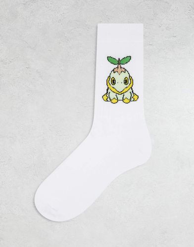 Pokémon Turtwig - Calzini bianchi - ASOS DESIGN - Modalova