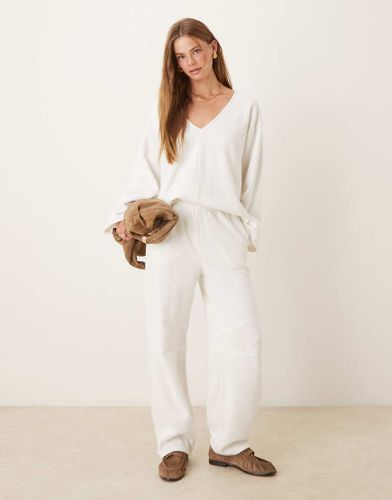 Pantalon de jogging d'ensemble ample en tissu ultra-doux - Asos Design - Modalova
