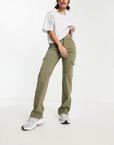 Pantaloni cargo slim color kaki - ASOS DESIGN - Modalova