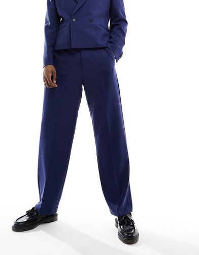 Pantaloni da abito a fondo ampio color - ASOS DESIGN - Modalova
