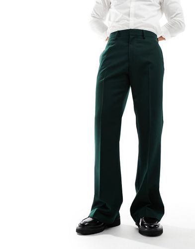 Pantaloni eleganti affusolati color scuro - ASOS DESIGN - Modalova