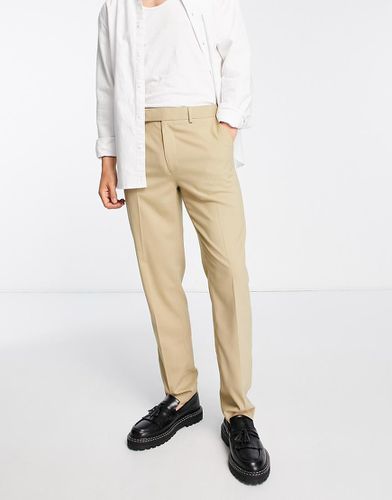 Pantaloni slim eleganti color pietra - ASOS DESIGN - Modalova