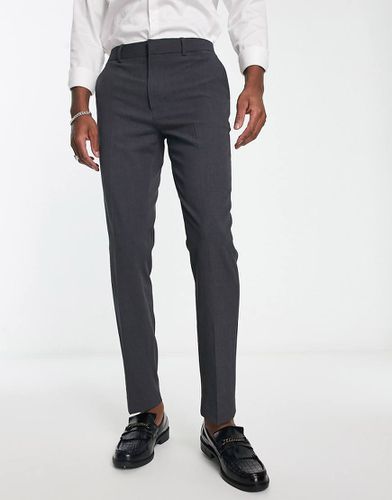 Pantaloni slim eleganti antracite - ASOS DESIGN - Modalova