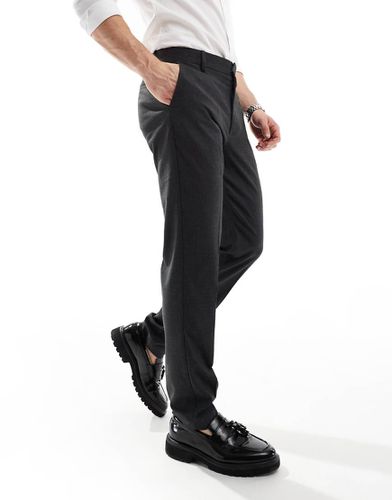 Pantaloni slim eleganti antracite - ASOS DESIGN - Modalova