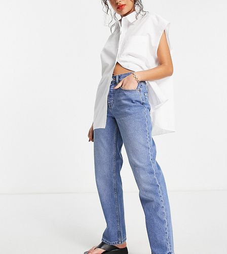 ASOS DESIGN Petite - Jeans dritti stile anni '90 medio - ASOS Petite - Modalova