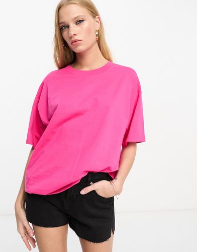 T-shirt oversize rosa - ASOS DESIGN - Modalova