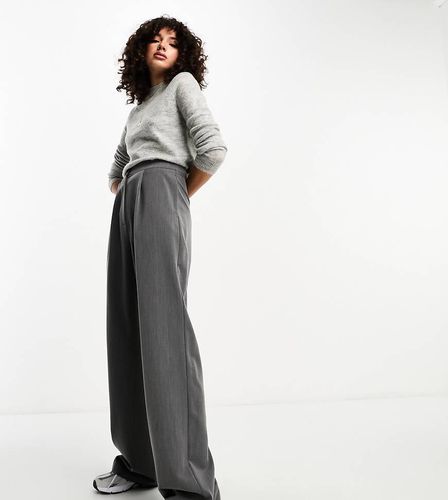 ASOS DESIGN Tall - Pantaloni dad comodi grigi - ASOS Tall - Modalova