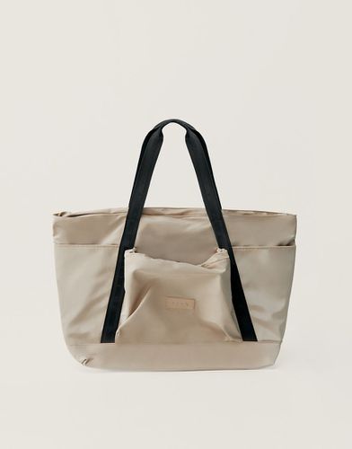 Away - Borsa shopping beige con manici - Born Living Yoga - Modalova