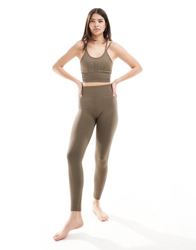 India - Leggings color talpa senza cuciture - Born Living Yoga - Modalova