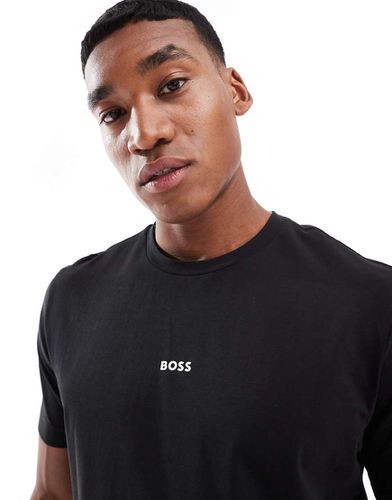 BOSS - Tchup - T-shirt nera-Nero - BOSS by Hugo Boss - Modalova