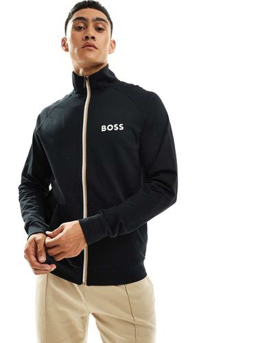 Authentic - Giacca nera con zip - BOSS Bodywear - Modalova