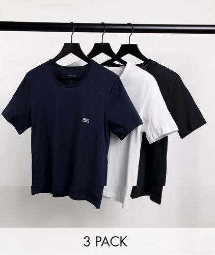 BOSS - Bodywear - Confezione da 3 T-Shirt colore blu navy/bianco/nero - BOSS Bodywear - Modalova