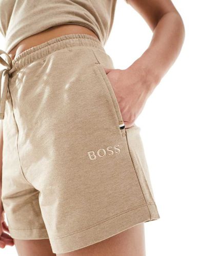 Select - Pantaloncini da casa marroni in coordinato - BOSS Bodywear - Modalova